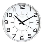 Unilux MAXI POP Wanduhr, Durchmesser 37,5 cm, Quarzuhrwerk mit leise schleichenden Zeigern und Batterie
